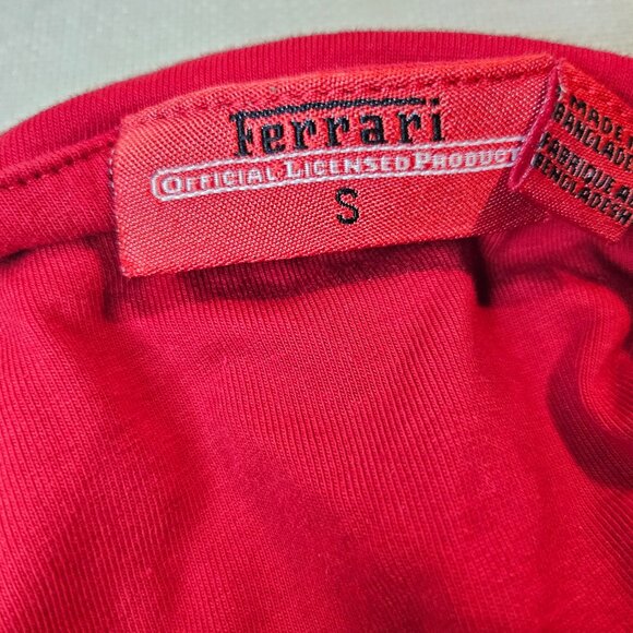 Ferrari Women's Red Tank Top - Size Small - Picture 6 of 7